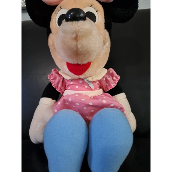 Vintage Minnie Mouse Plush Doll 15" - Picture 3 of 8